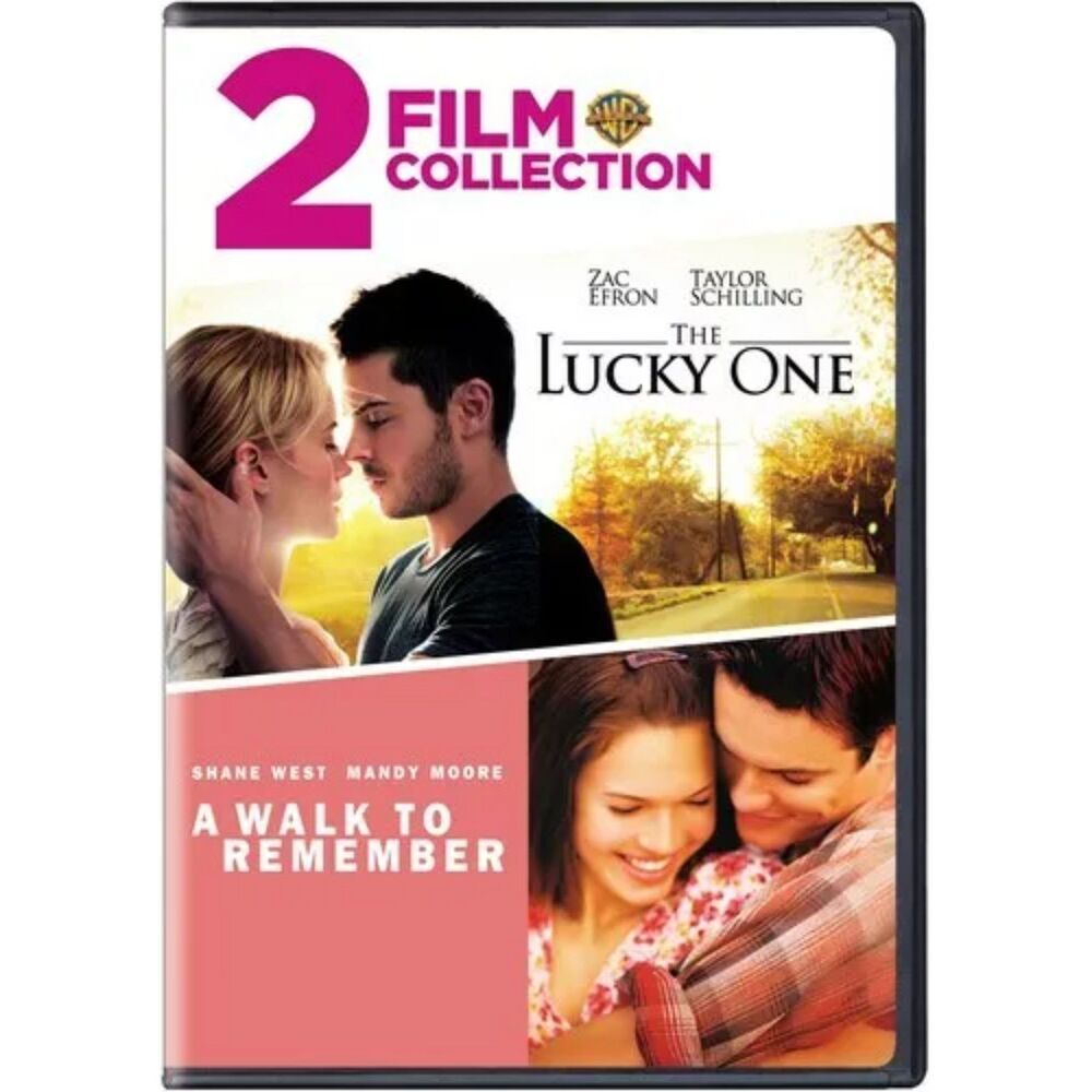 The Lucky One A Walk to Remember DVD Double Feature Nicholas Sparks New Sealed